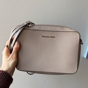 Michael Kors Women's Beige Crossbody Bag
